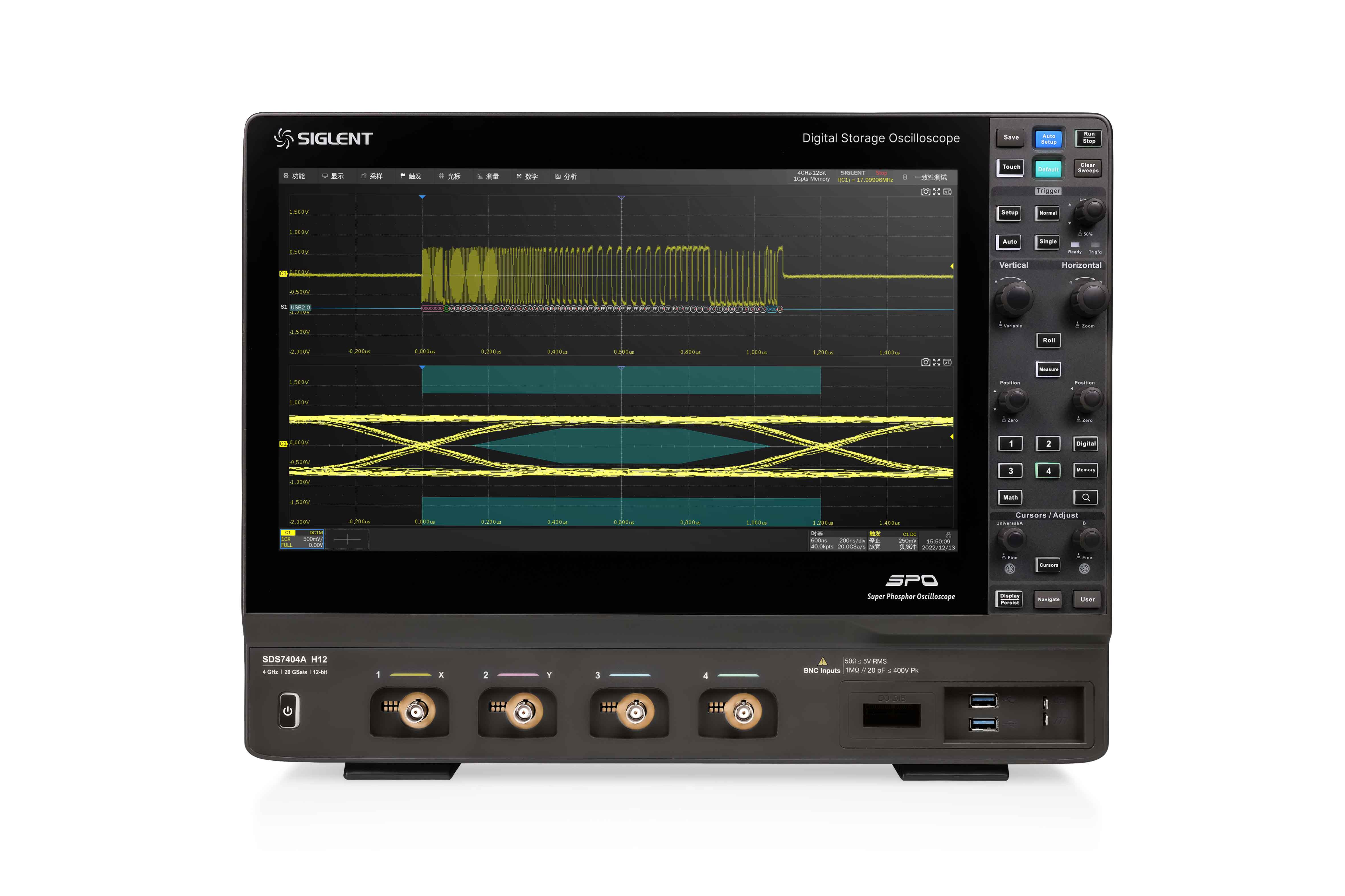 SDS7000A 系列高分辨率数字示波器