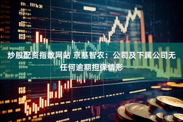 炒股配资指数网站 京基智农：公司及下属公司无任何逾期担保情形